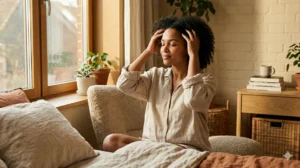 jeukende hoofdhuid vrouw hoofdmassage natuurlijk middel