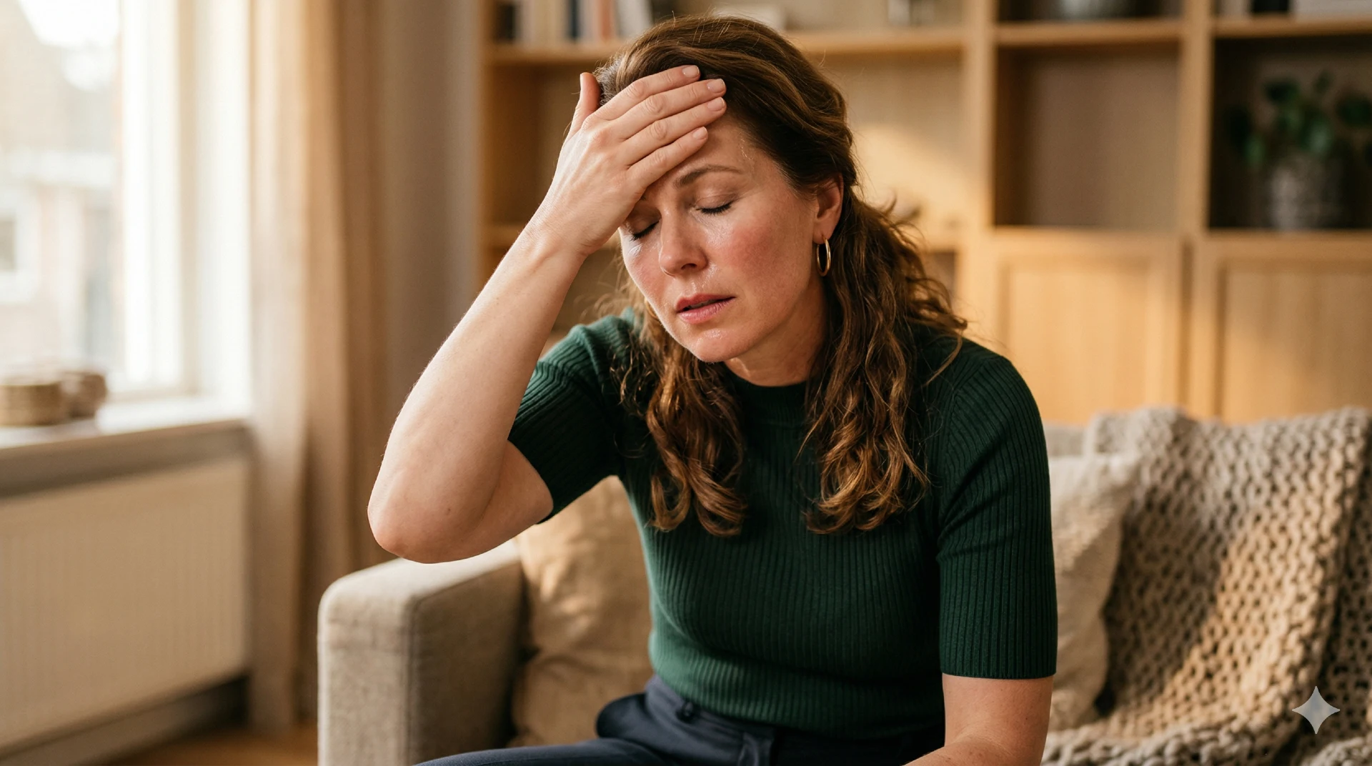 Opvliegers als symptoom van een oestrogeen tekort